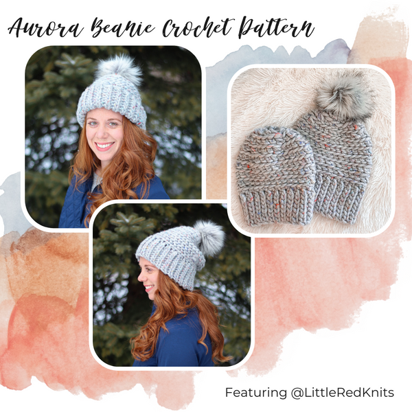 PATTERN - crochet - The Aurora Beanie