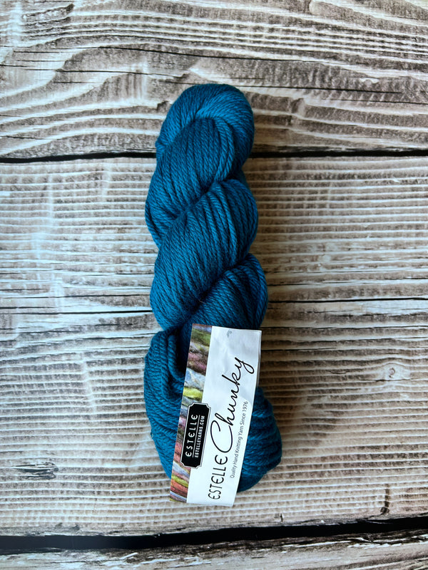 Estelle Chunky - Ocean Blue - Bulky Weight