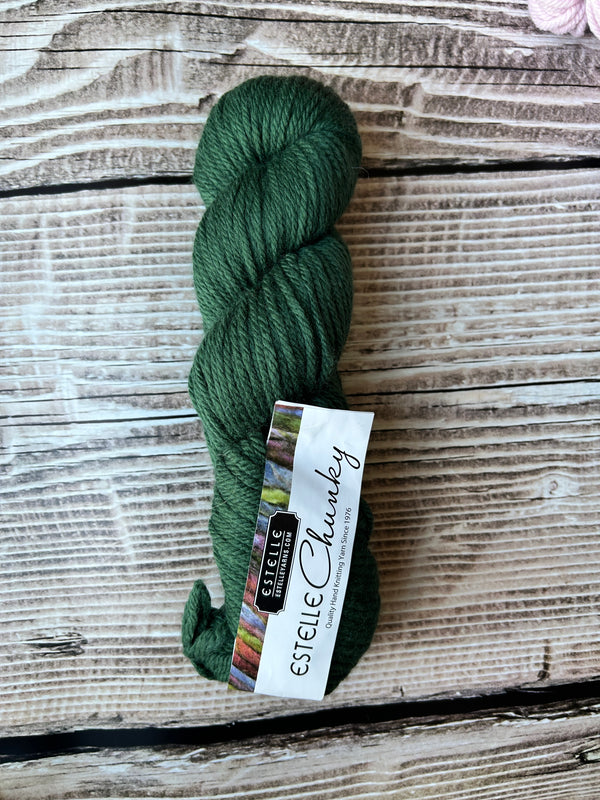 Estelle Chunky - Dark Green - Bulky Weight