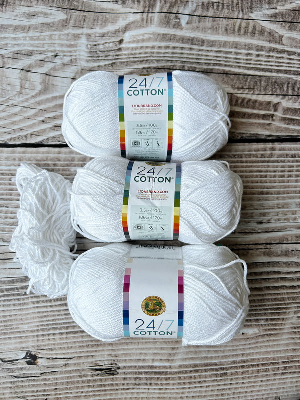 24/7 Cotton Lot - White