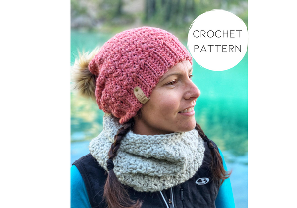 PATTERN - Crochet - The Winter Rose Cowl