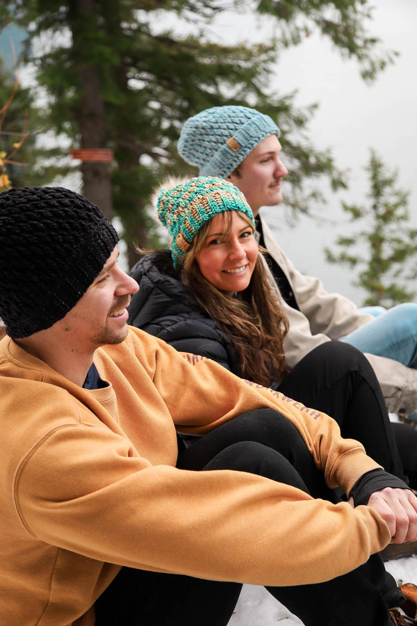 Timberline Beanie - Adult Slouchy- Cosmos
