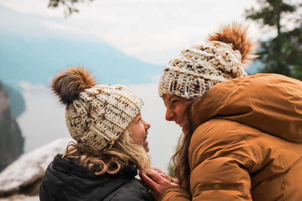 Bloom Beanie - Adult - Cranberry Sauce