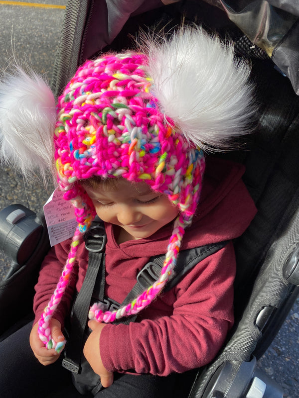 Bumble Bear Hat - Toddler - August
